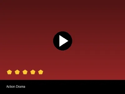 动作短剧《烈焰追击》预览海报